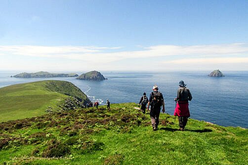 Hiking on the Blasket Islands