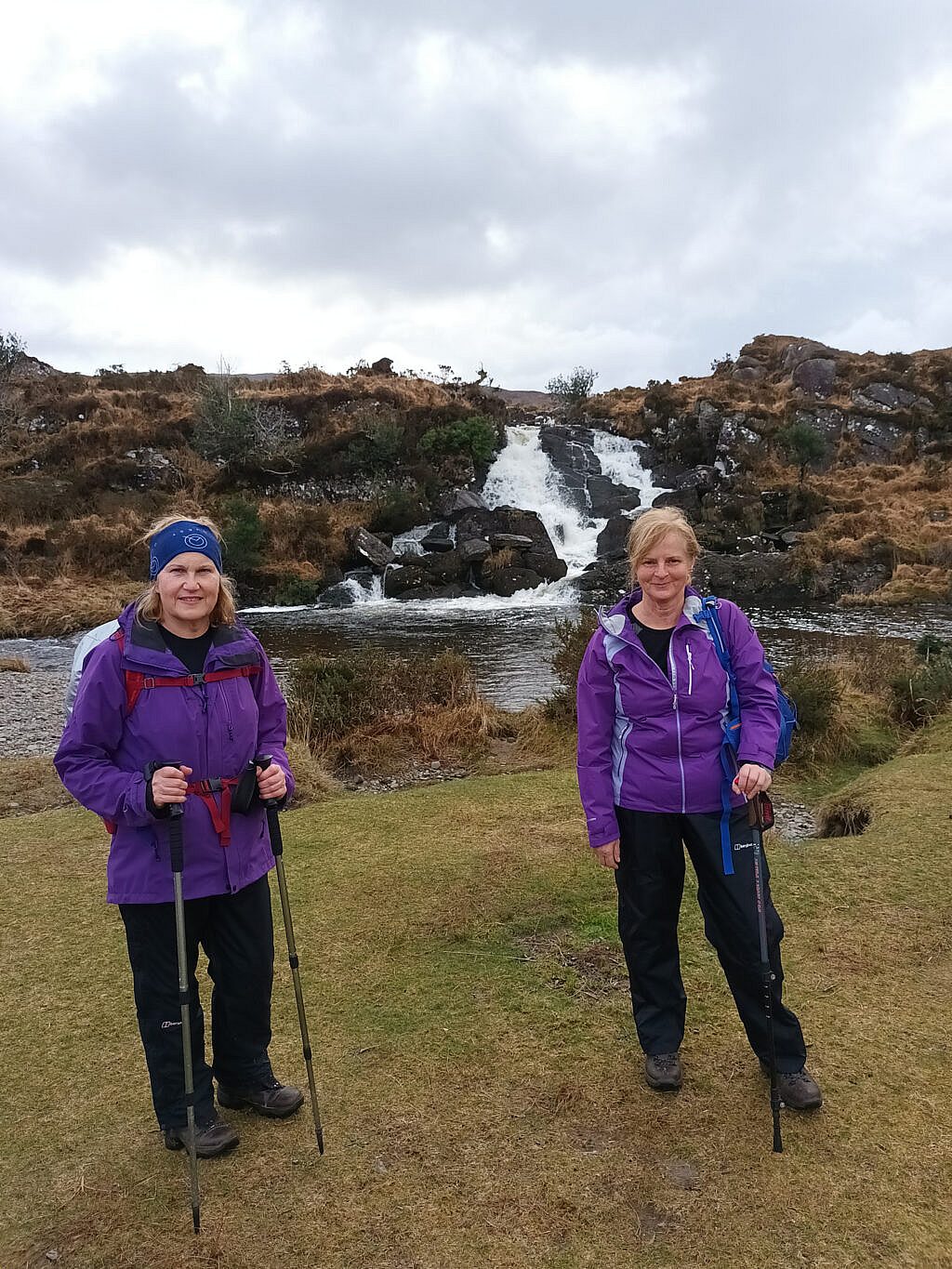 Beautiful landscape view on hillwalking route Old Kenmare Road from Killarney