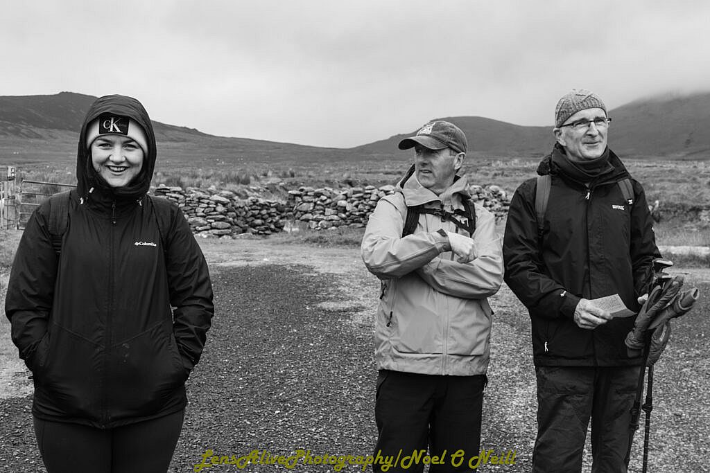 Beautiful landscape view on hillwalking route Summer Walk and Dine - Baile na hAbha to Más an Tiompán, followed by Meal in an Bóthar Pub