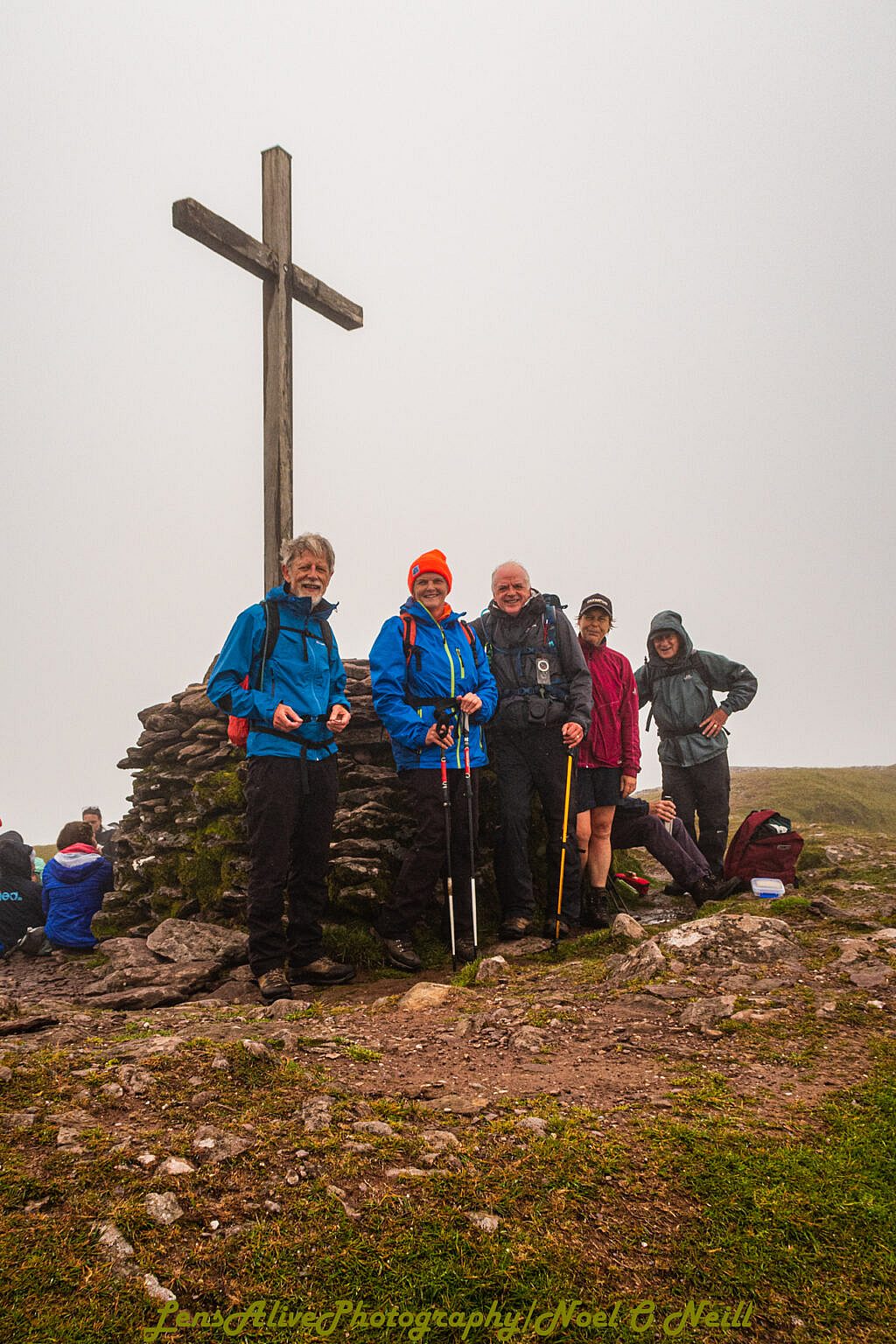 Beautiful landscape view on hillwalking route Brandon (952m) from Faha (Cloghane/Brandon Walking Festival)