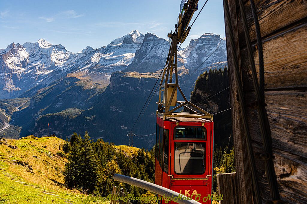 Beautiful landscape view on hillwalking route Club Trip to Kandersteg Switzerland 14th-19th Sept.