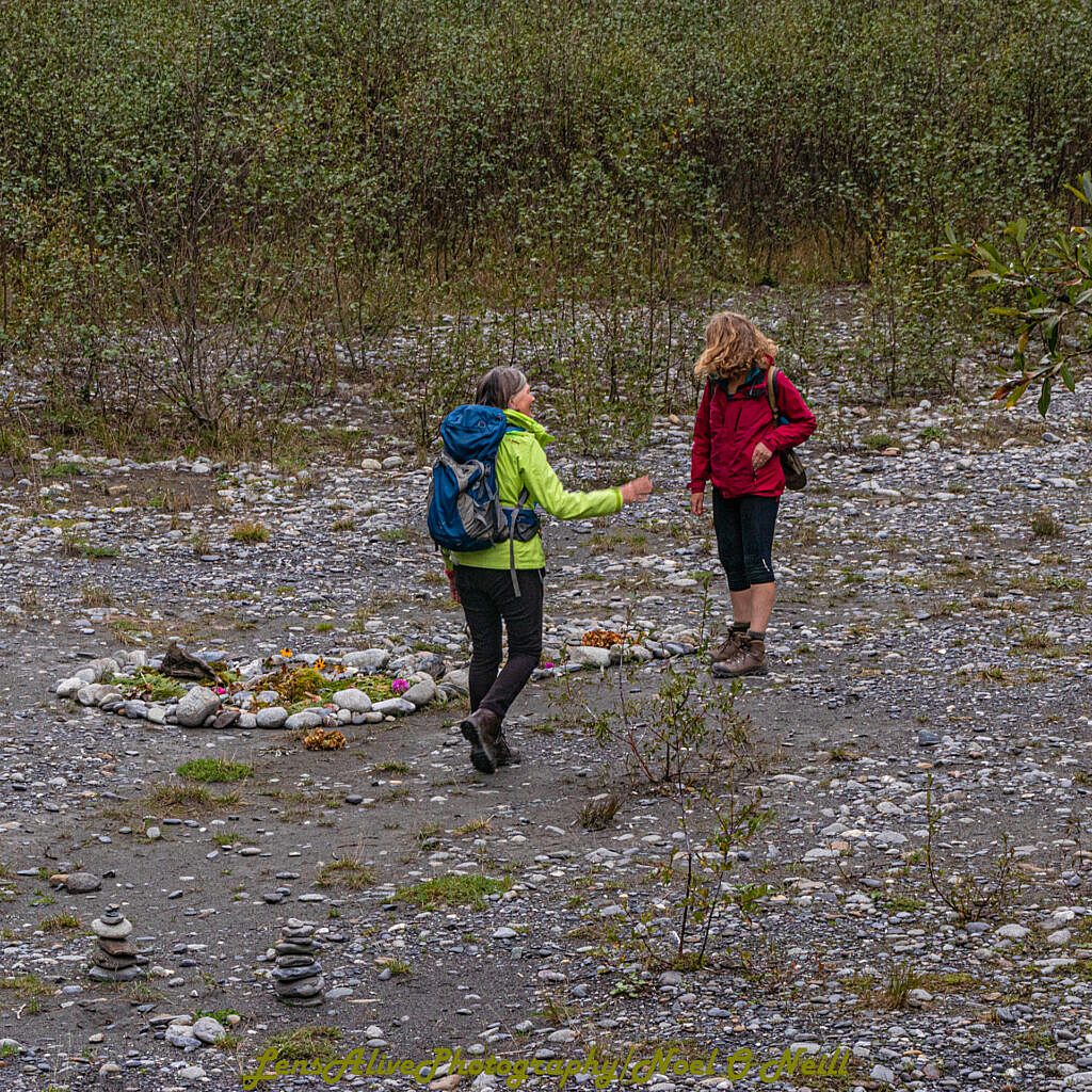 Beautiful landscape view on hillwalking route Club Trip to Kandersteg Switzerland 14th-19th Sept.