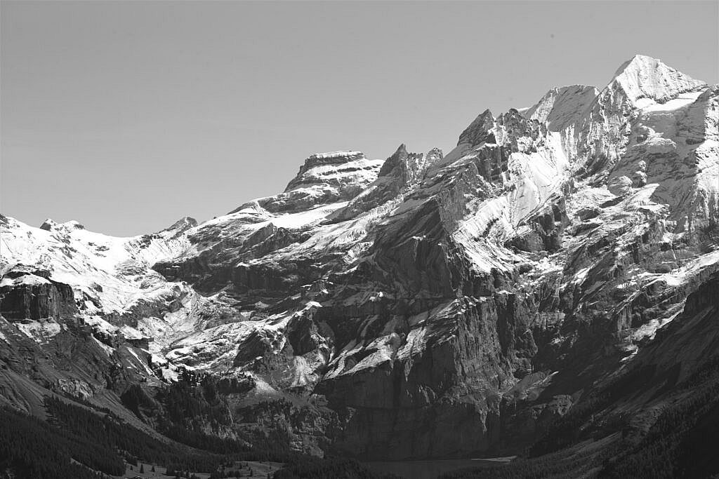 Beautiful landscape view on hillwalking route Club Trip to Kandersteg Switzerland 14th-19th Sept.