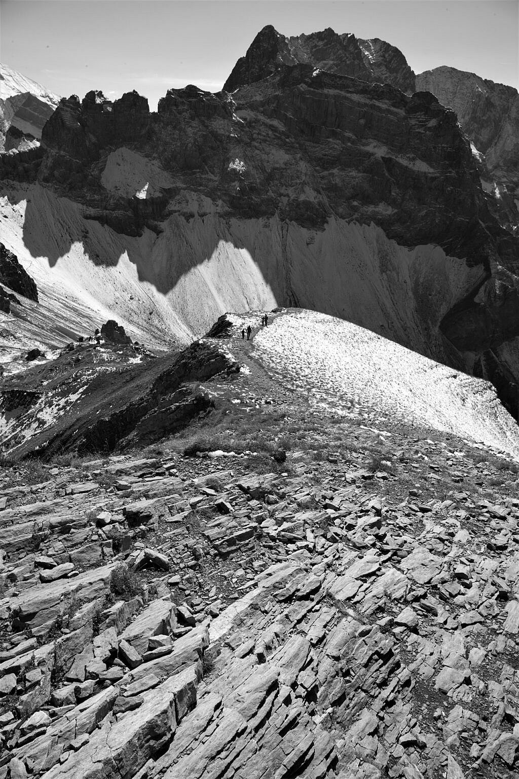 Beautiful landscape view on hillwalking route Club Trip to Kandersteg Switzerland 14th-19th Sept.