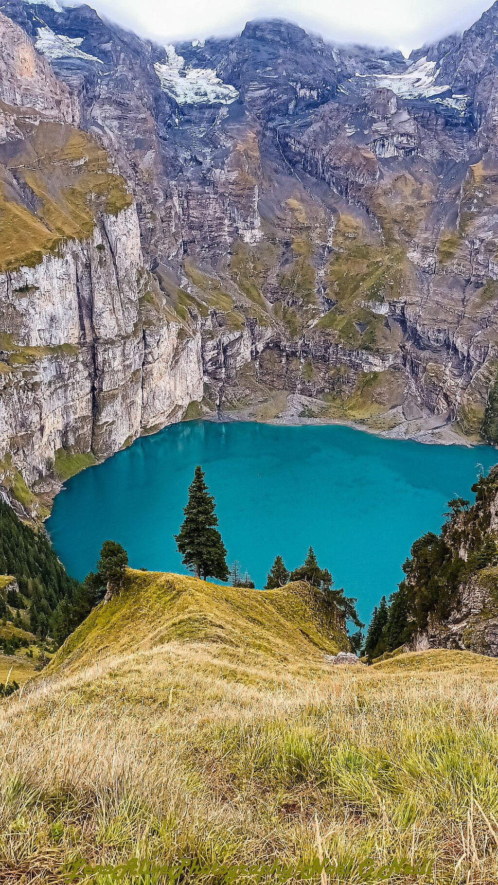 Beautiful landscape view on hillwalking route Club Trip to Kandersteg Switzerland 14th-19th Sept.
