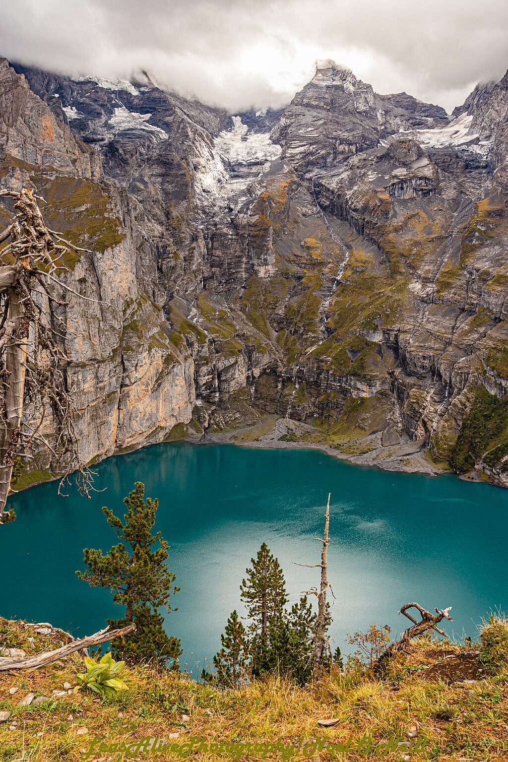 Beautiful landscape view on hillwalking route Club Trip to Kandersteg Switzerland 14th-19th Sept.