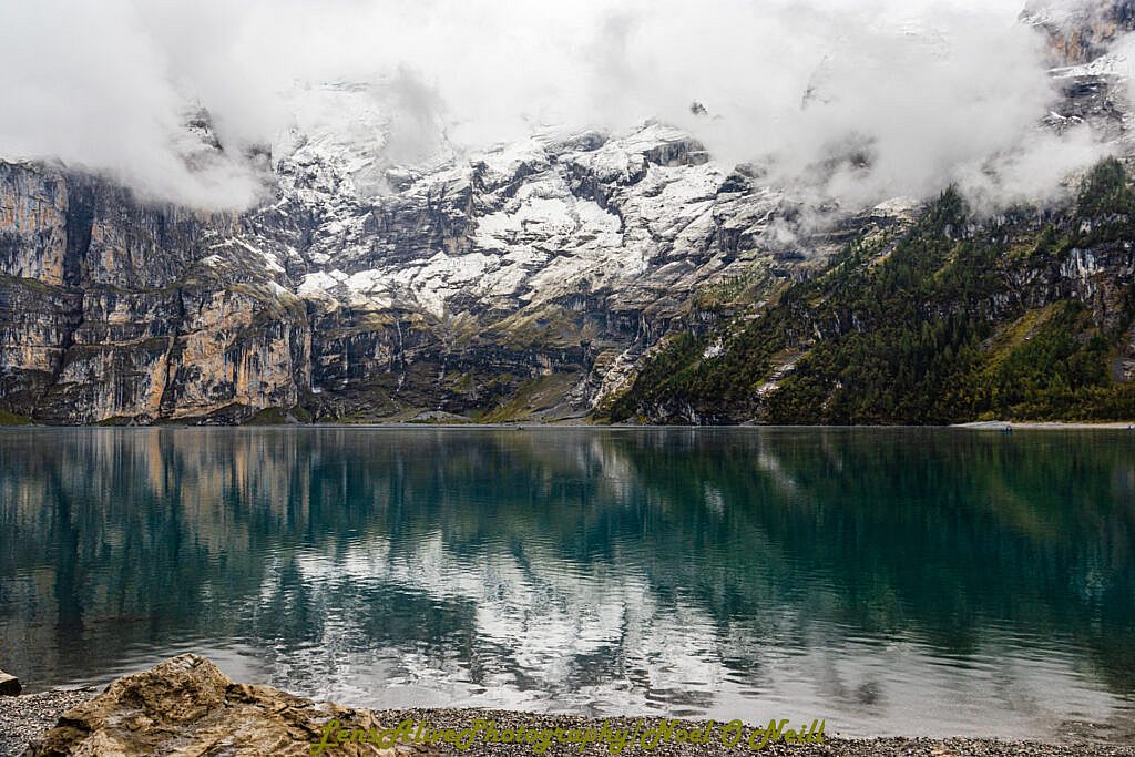 Beautiful landscape view on hillwalking route Club Trip to Kandersteg Switzerland 14th-19th Sept.