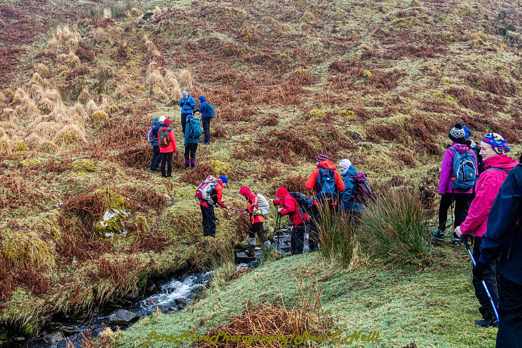 Beautiful landscape view on hillwalking route Dún Cathair Conraoi (Caherconree Fort) - Cathair Conraoi - Ballyarkane Oughter (Caherbla)