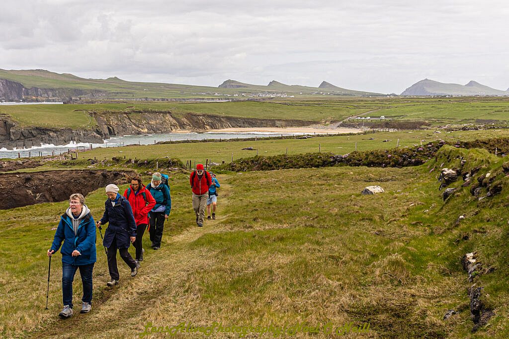 Beautiful landscape view on hillwalking route Hush Hike from Ionad an Bhlascaoid