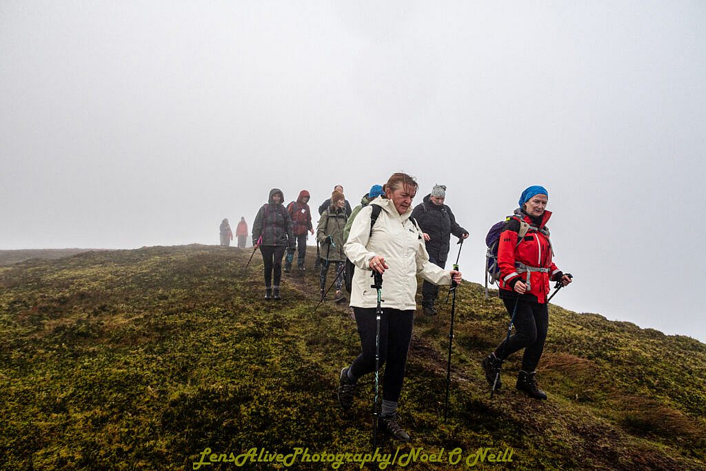 Beautiful landscape view on hillwalking route Paps Loop - Shorter than previous one!
