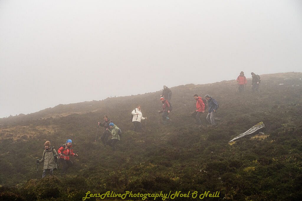 Beautiful landscape view on hillwalking route Paps Loop - Shorter than previous one!
